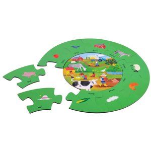 Seek-and-Find Activity Puzzle: On the Farm